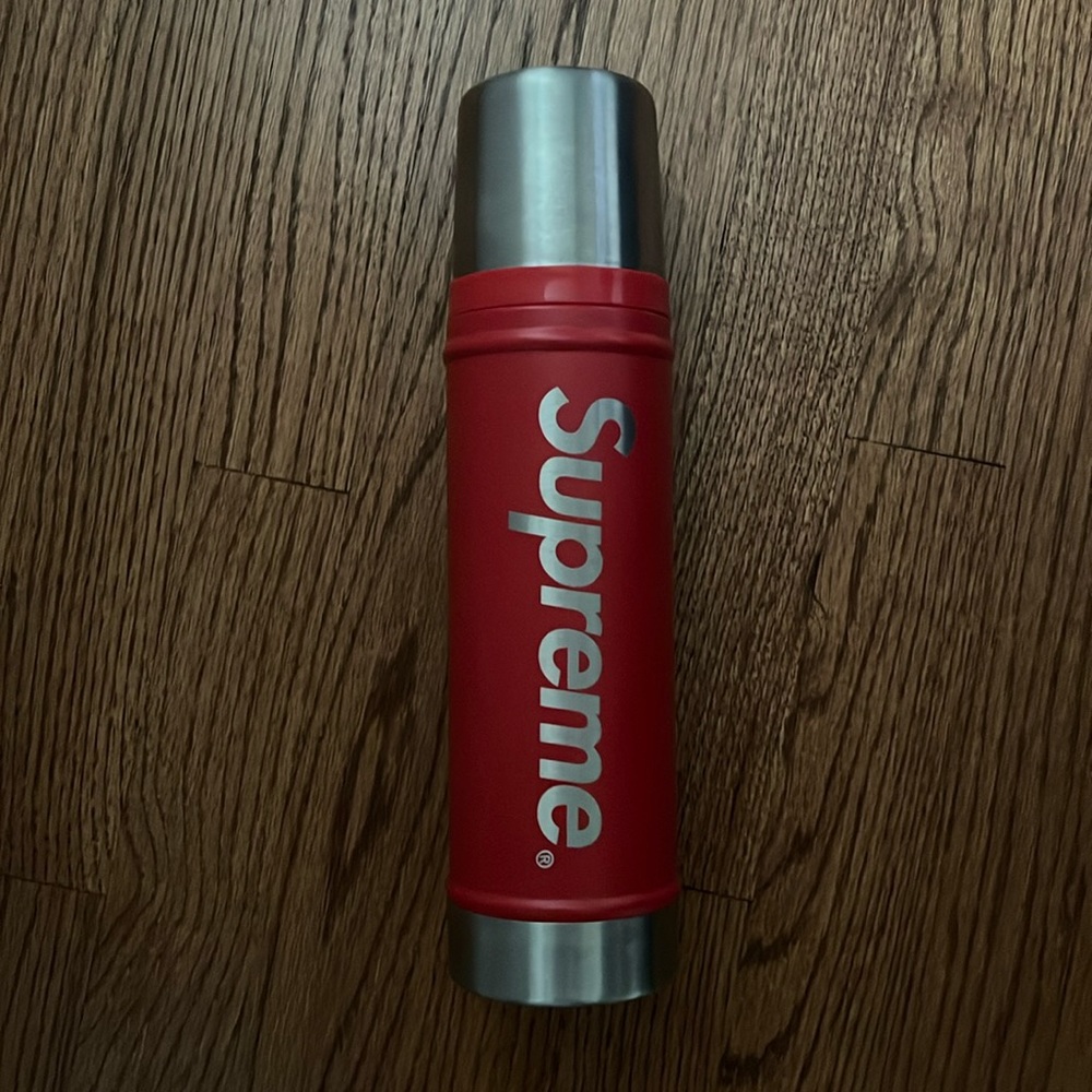 Supreme x Stanley steel bottle